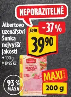 Albert Šunka nejvyšší jakosti nabídka