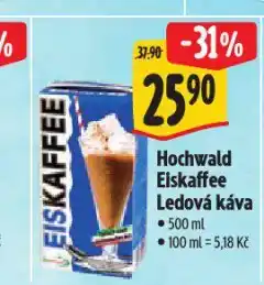 Albert Ledová káva eiskaffee nabídka