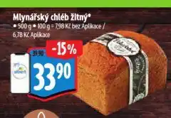 Albert Mlynářský chléb žitný nabídka