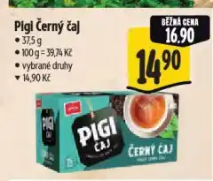 Albert Pigi černý čaj nabídka