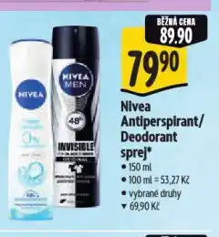 Albert Nivea antiperspirant nabídka