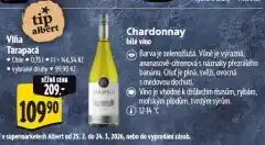 Albert Vina tarapacá chardonnay nabídka