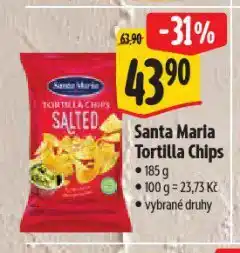Albert Santa maria tortilla chips nabídka
