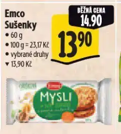 Albert Emco sušenky nabídka