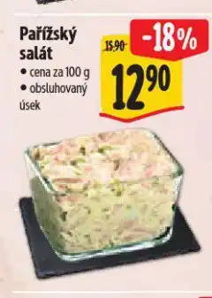 Albert Pařížský salát nabídka