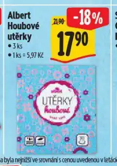 Albert Houbové utěrky nabídka