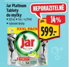 Albert Jar tablety do myčky nabídka