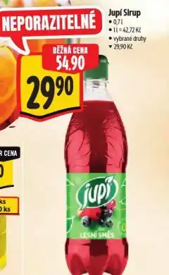 Albert Jupí sirup nabídka