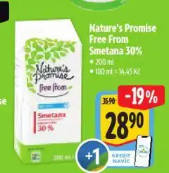 Albert Free from smetana nabídka