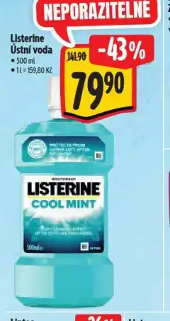 Albert Listerine ústní voda nabídka