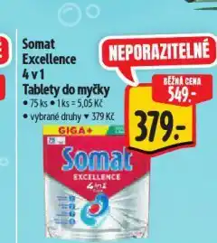 Albert Somat tablety do myčky nabídka