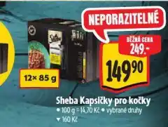Albert Sheba kapsičky pro kočky nabídka