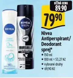 Albert Nivea deodorant nabídka