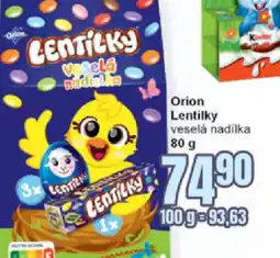 Jip Orion Lentilky veselá nadílka nabídka