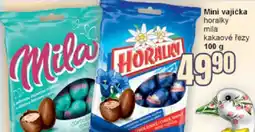 Jip Mini vajíčka horalky mila kakaové řezy nabídka