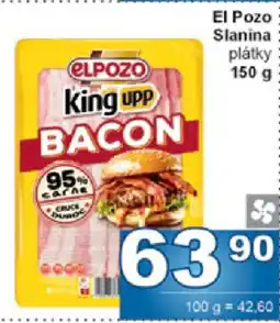 Jip El Pozo Slanina plátky nabídka