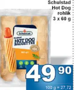Jip Schulstad Hot Dog rohlik nabídka