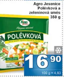 Jip Agro Jesenice Polévková a zeleninová směs nabídka