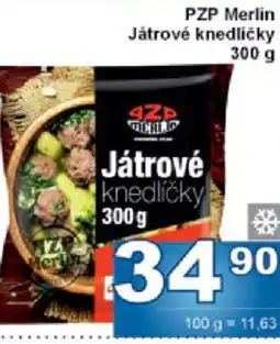 Jip PZP Merlin Játrové knedlíčky nabídka