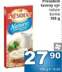 Jip Président tavený sýr nature šunka nabídka