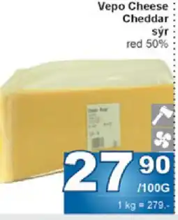 Jip Vepo Cheese Cheddar sýr red 50% nabídka