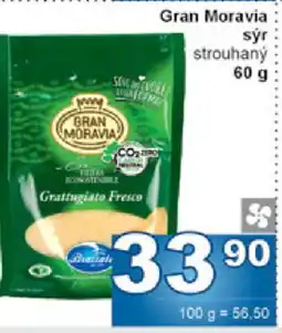 Jip Gran Moravia sýr strouhaný nabídka