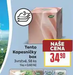 Billa Tento Kapesníčky box 58ks nabídka