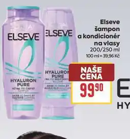 Billa Elseve šampon a kondicionér na vlasy 200/250 ml nabídka