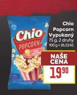 Billa Chio Popcorn Vypukaný nabídka