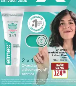 Billa ZP Elmex Sensitive Expert Instant Care nabídka