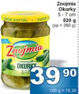 Jip Znojmia Okurky 5-7 cm nabídka