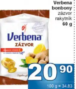 Jip Verbena bonbony zázvor rakytník nabídka