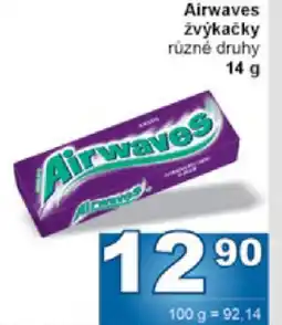 Jip Airwaves žvýkačky nabídka