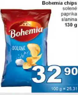 Jip Bohemia chips solené paprika slanina nabídka