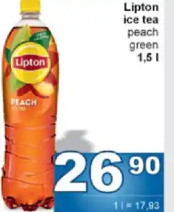 Jip Lipton ice tea peach green nabídka