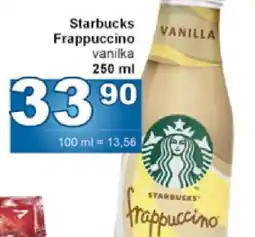 Jip Starbucks Frappuccino vanilka nabídka