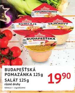 Coop hb Vahala Budapešťská pomazánka salát nabídka