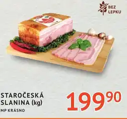 Coop hb Staročeská slanina (kg) nabídka