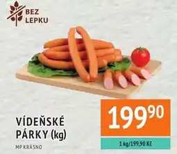 Coop hb Vídeňské párky nabídka