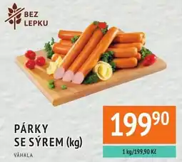 Coop hb Párky se sýrem nabídka