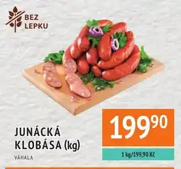Coop hb Junácká klobása nabídka