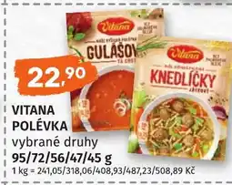 Coop hb Vitana polévka nabídka