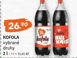 Coop hb Kofola nabídka