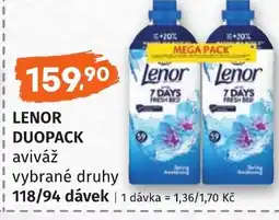 Coop hb Lenor duopack aviváž nabídka