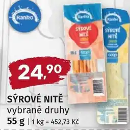 Coop hb Ranko Sýrové nitě nabídka