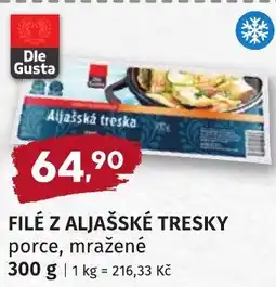 Coop hb Filé z aljašské tresky porce, mražené nabídka
