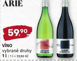 Coop hb Árie Vino nabídka