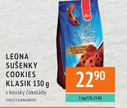 Coop hb Leona sušenky cookies klasik nabídka