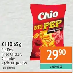 Coop hb Chio Big Pep, Fried Chicken, Cornados s příchutí papriky nabídka