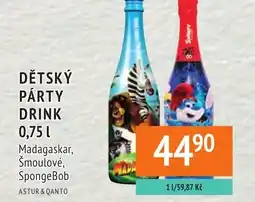 Coop hb Dětský párty drink nabídka